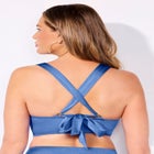 Twist Front Rosette Bikini Top image number null