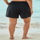 Boxer Swim Short with Built-In Tummy Control Brief image number null