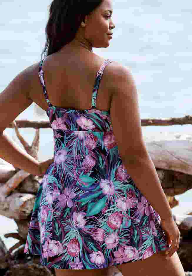 Retro Swim Dress image number 1