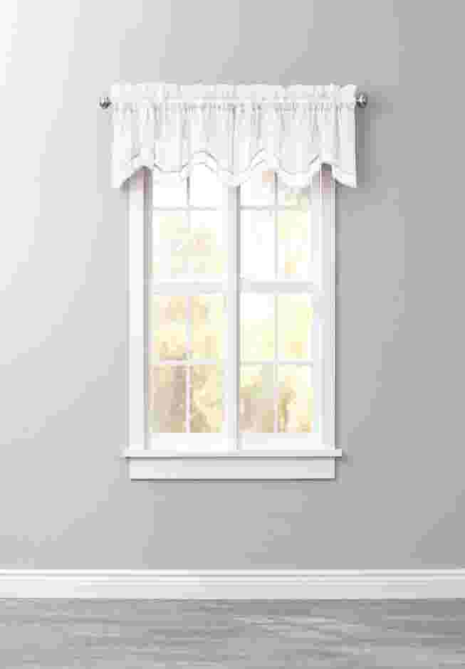 BH Studio Sheer Voile Layered Valance image number 0