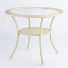 Roma All-Weather Resin Wicker Bistro Table image number null