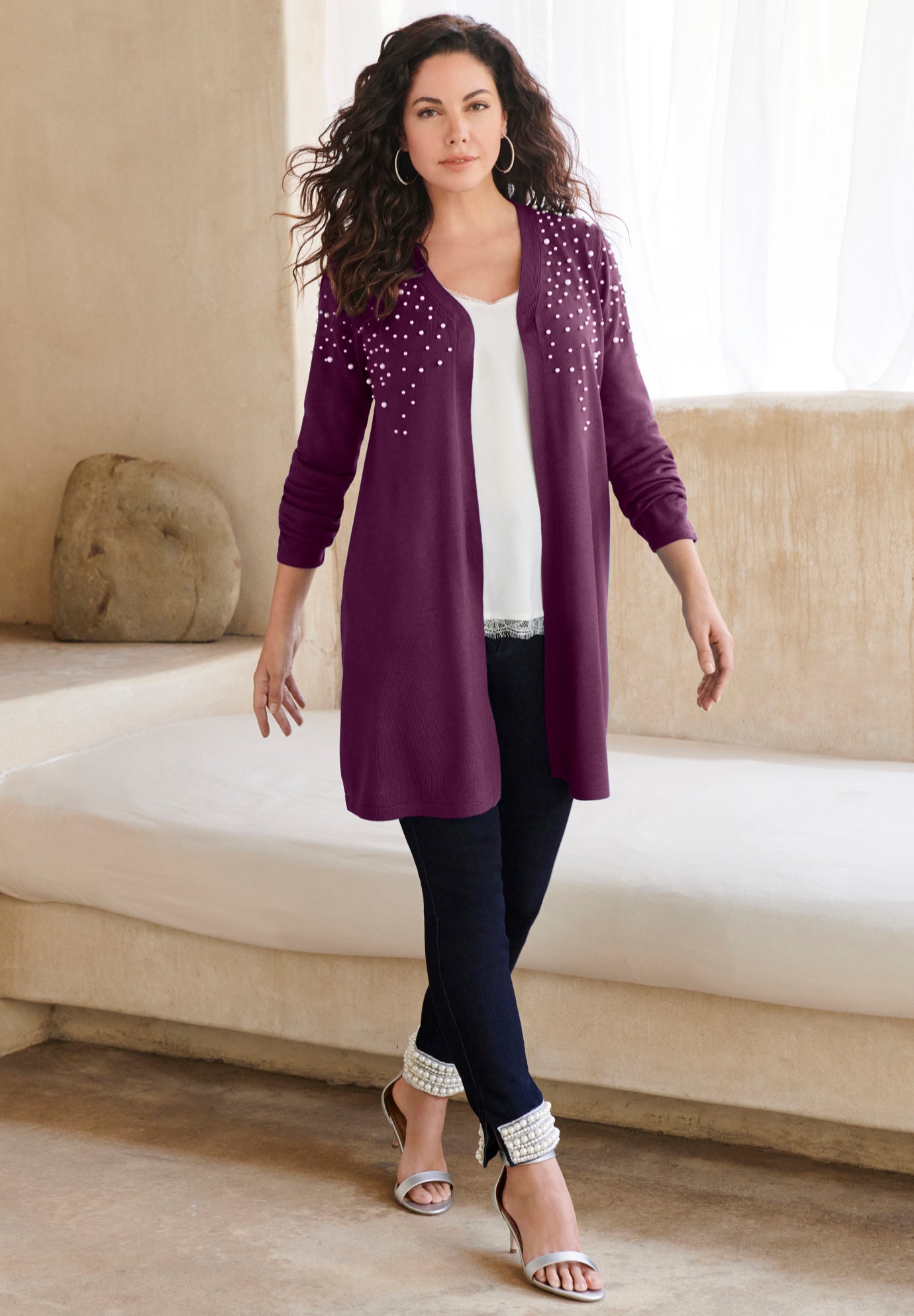 Embellished Cardigan image number 3