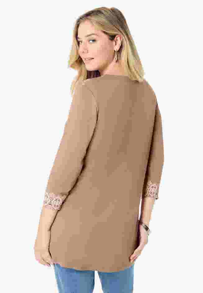 Criss Cross Ultra Drape Swing Tunic image number 1
