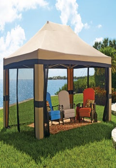 Oversized 10'x20' Instant Pop Up Gazebo with Screen