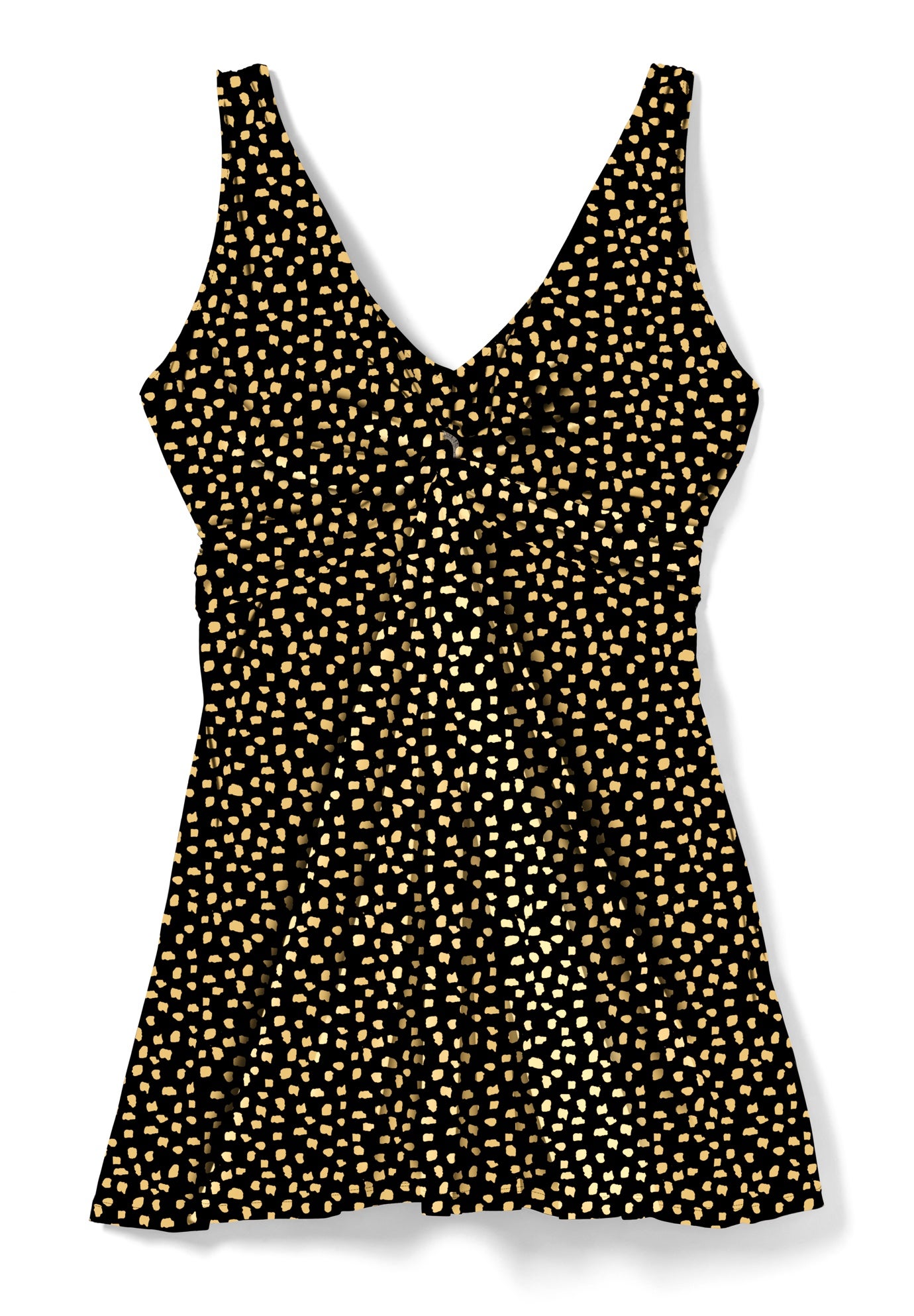 Twist-Front Swim Dress image number 3