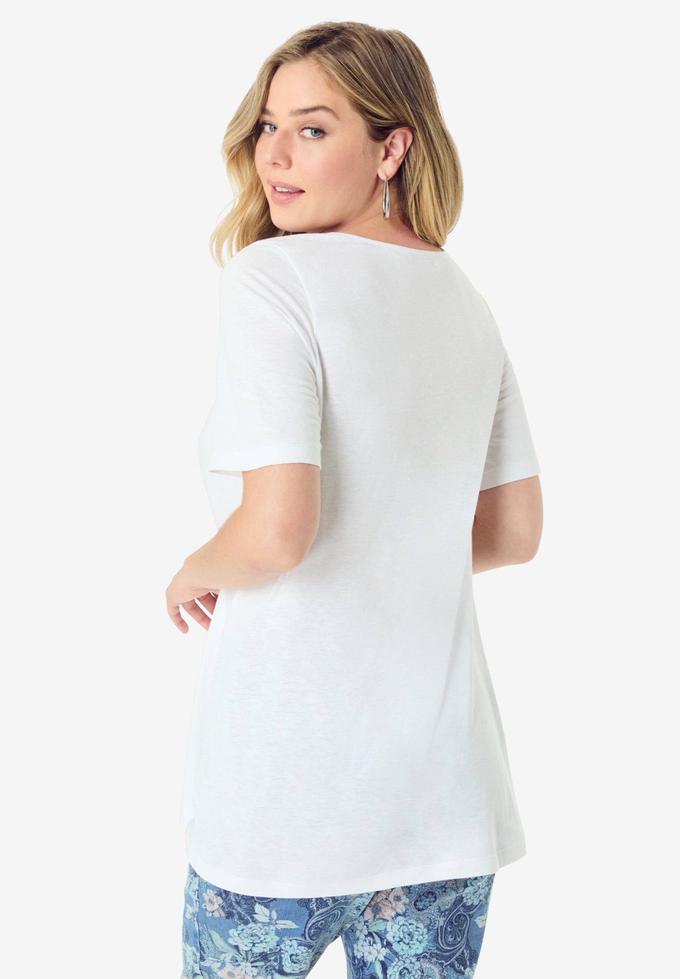 Eyelet Swing Tee image number 1