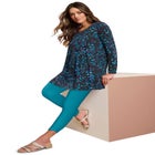 Ultimate Long Sleeve Crewneck Swing Tunic image number null