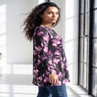 Ultimate Long Sleeve Crewneck Swing Tunic image number null
