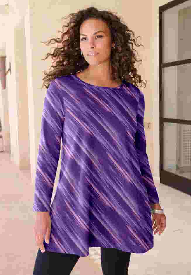 Ultimate Long Sleeve Crew Neck Tunic image number 0
