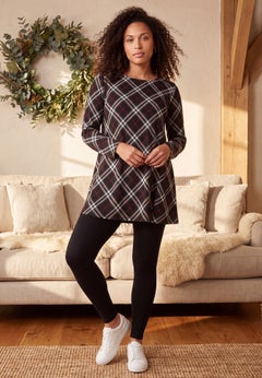 Ultimate Long Sleeve Crewneck Swing Tunic