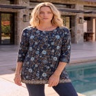 Henley Ultra Drape Tunic image number null