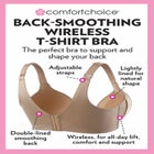 Back-Smoothing Wireless T-Shirt Bra image number null