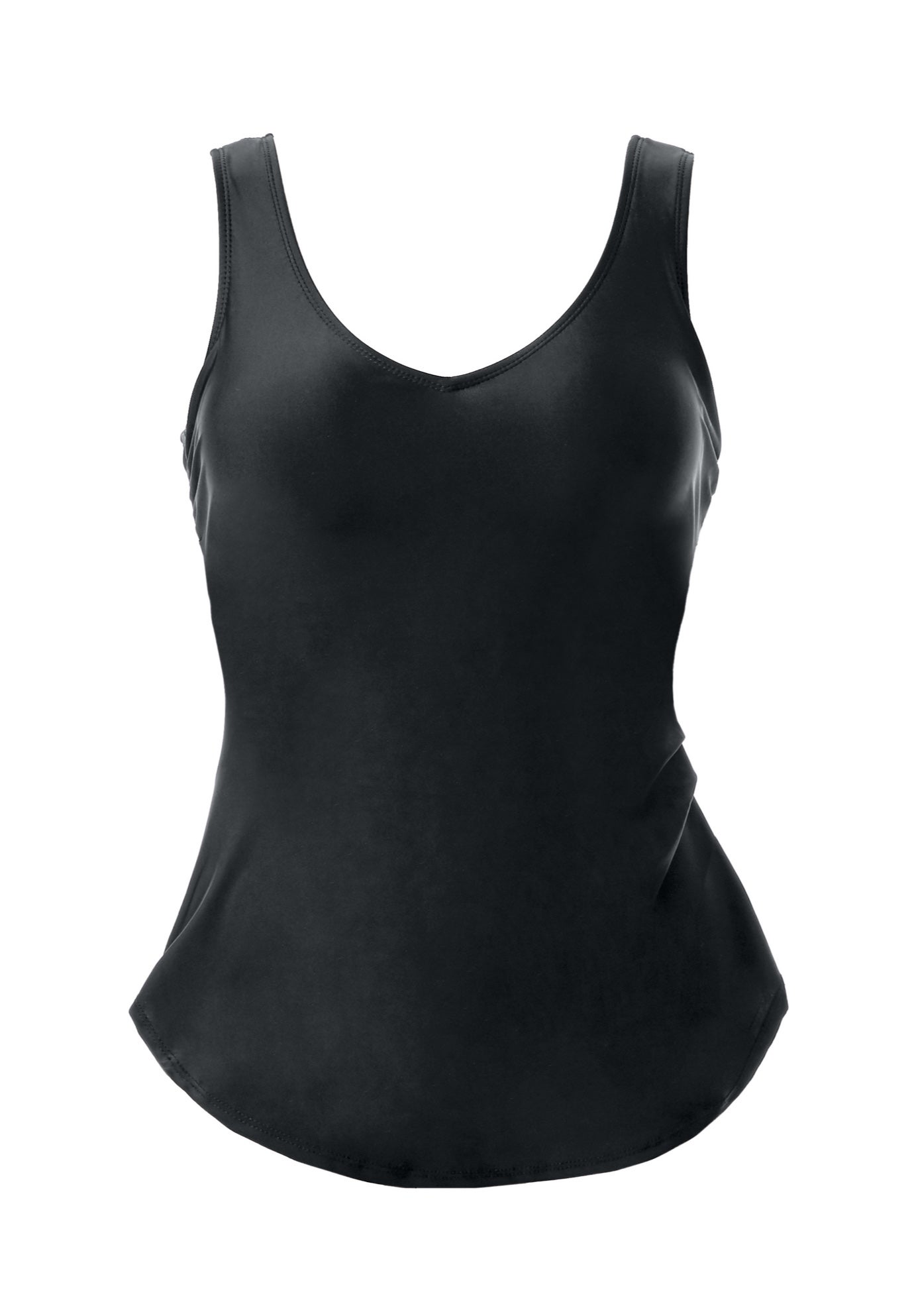 Sarong V-Neck Tummy Control One-Piece Swimsuit image number 2