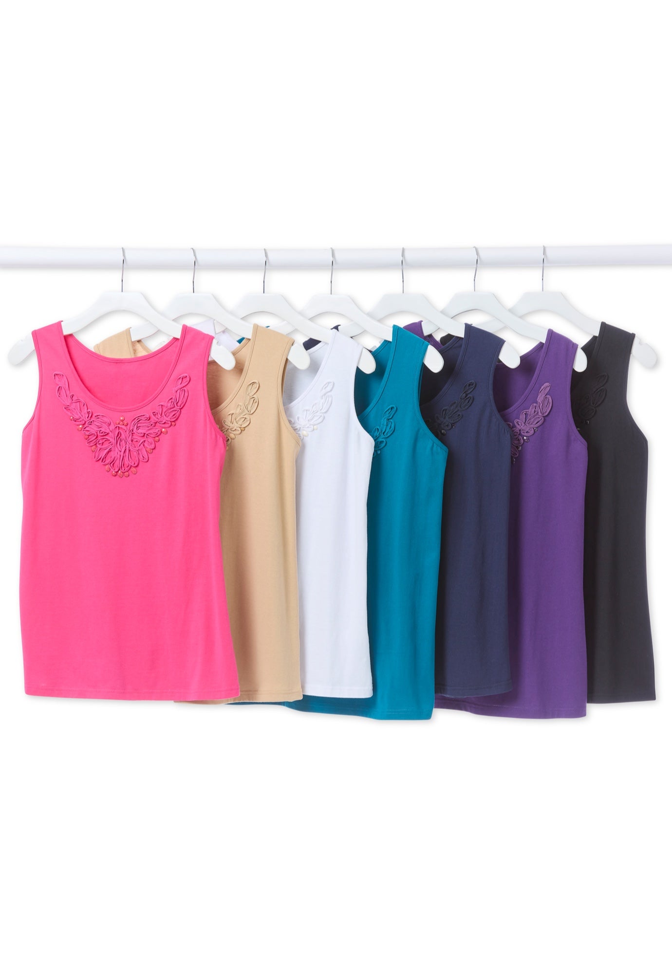 Beaded Tank Top image number 4