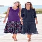 2-in-1 Reversible skirt image number null