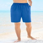 Taslon&reg; Cover Up Board Shorts with Built-In Brief image number null