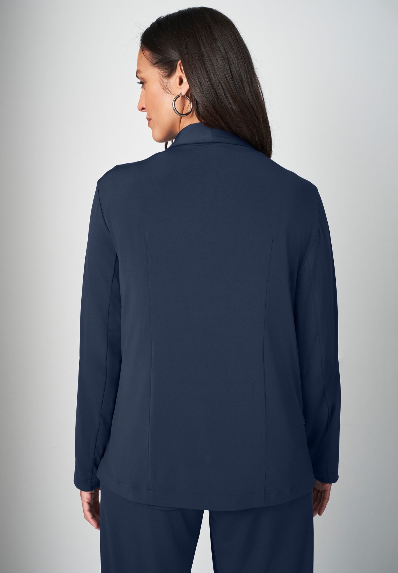 Belted 4-Piece Stretch Knit Wardrober image number 1