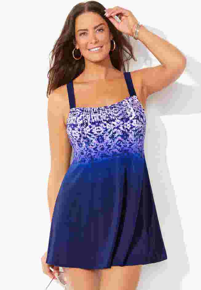 Princess Seam Swimdress image number 0
