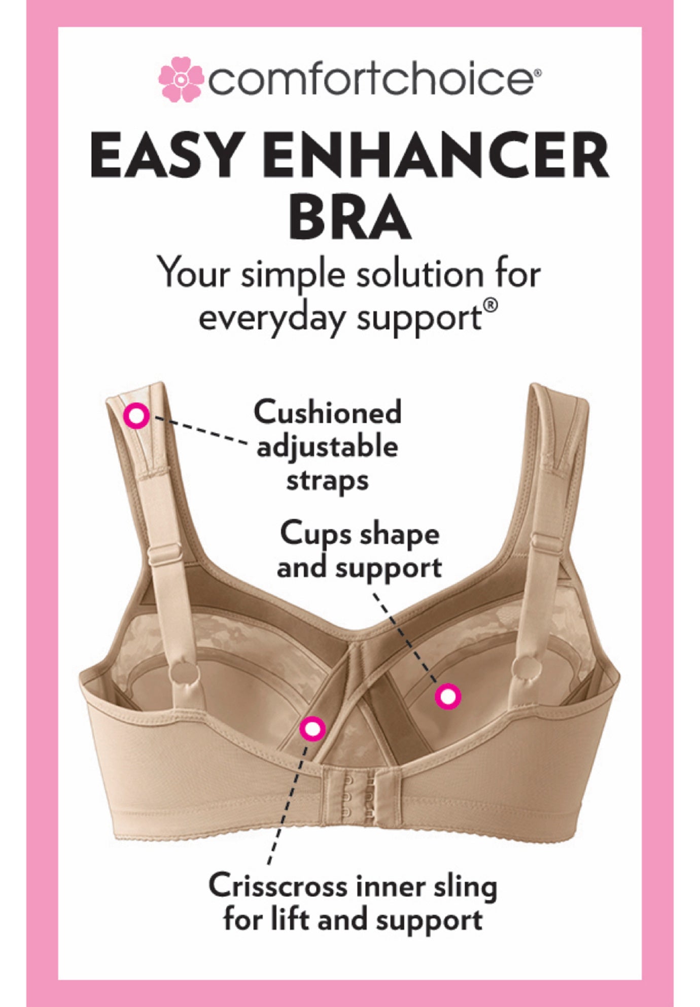 Easy Enhancer® Wireless Bra image number 4