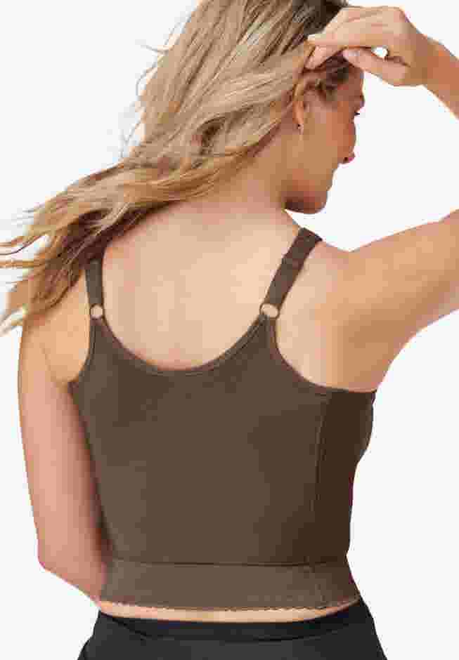Easy Enhancer® Wireless Longline Posture Bra image number 1
