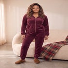 Stretch Velour Jogger Pull-on Pants image number 0