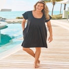 Box-Pleat Cover Up image number null