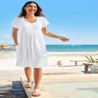 Box-Pleat Cover Up image number null