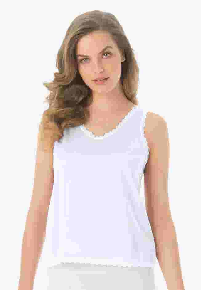Lace-Trim Camisole  image number 0