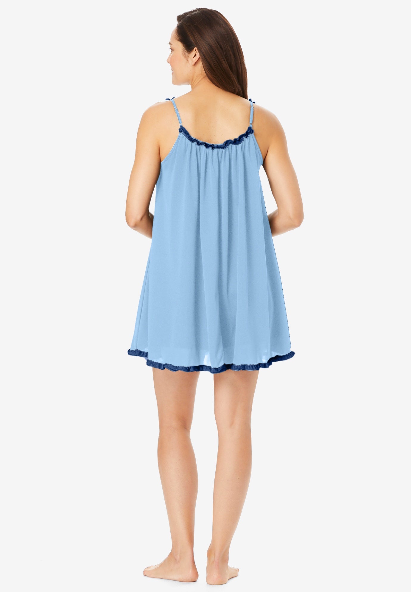 Babydoll Ruffle Gown image number 1