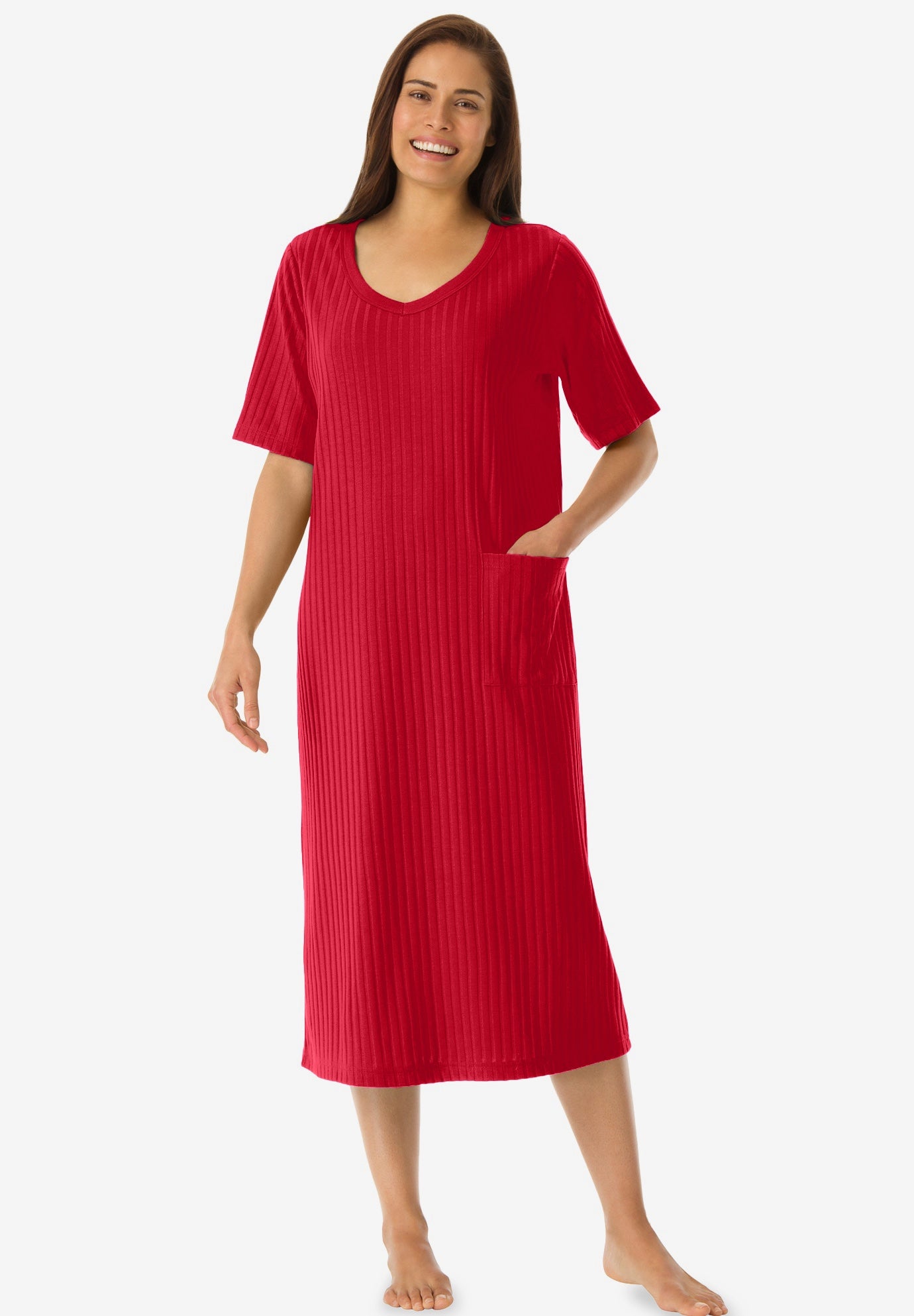 Ribbed Sleepshirt image number 0