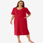 Ribbed Sleepshirt image number null