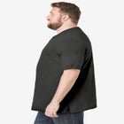Shrink-Less Lightweight Henley T-Shirt image number null