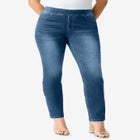 Plus Size 360° Stretch Straight Leg Jean image number null