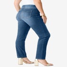 Plus Size 360° Stretch Straight Leg Jean image number null