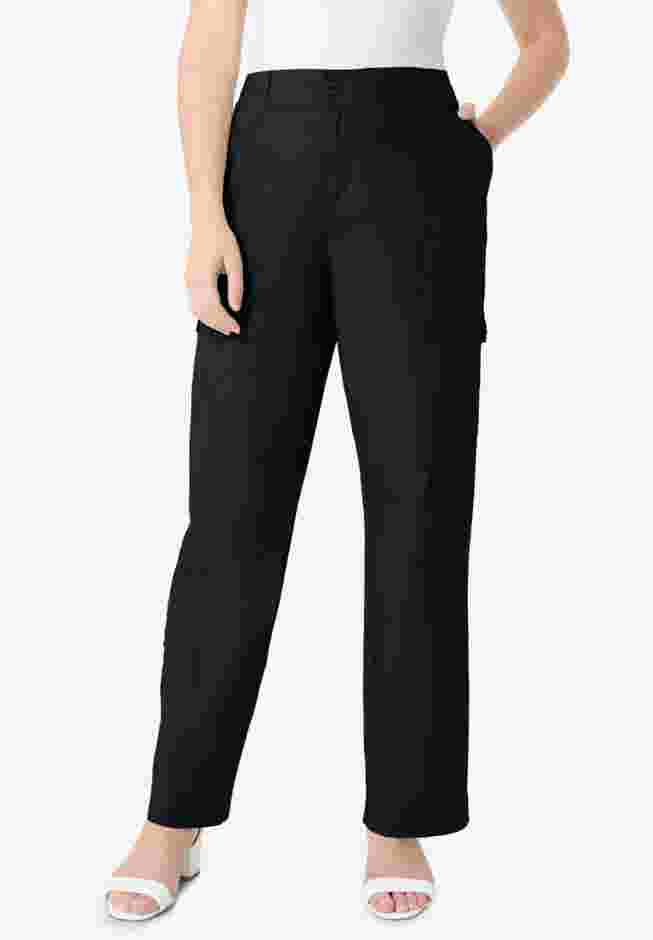Plus Size Convertible Cargo Pants image number 1