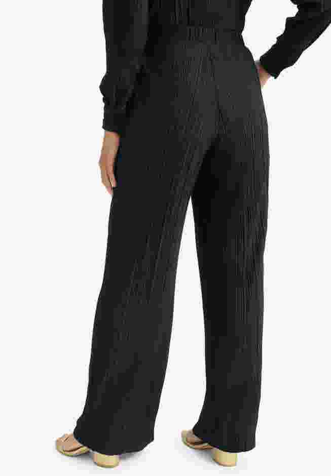 Plisse Wide-Leg Trouser image number 1