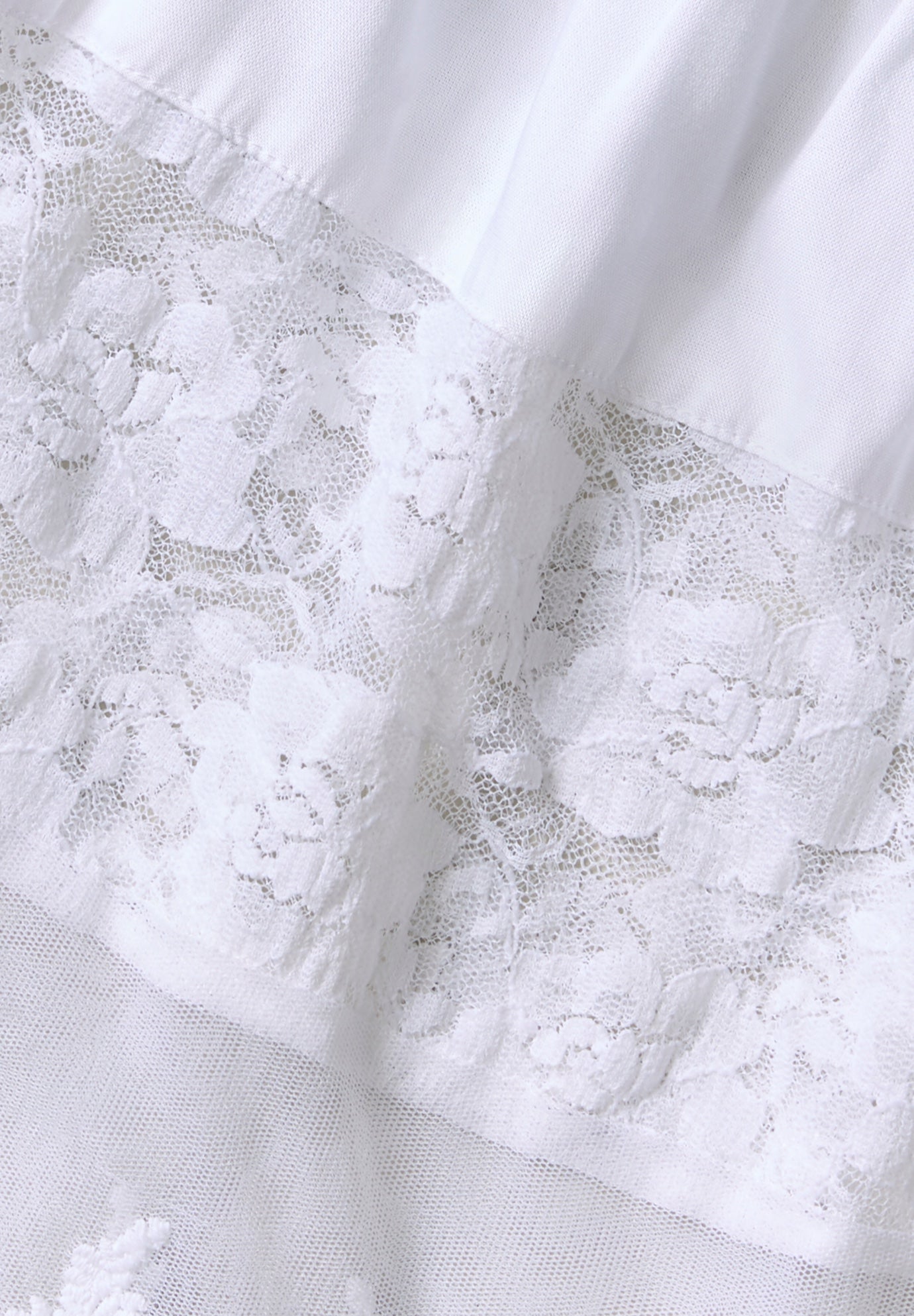 Lace Illusion Blouse image number 2