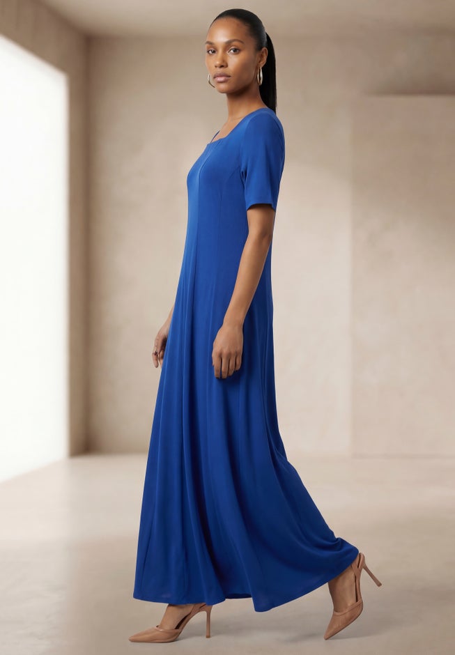 Square Neck Maxi Dress image number 2