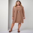 Belted Jacket Dress image number null