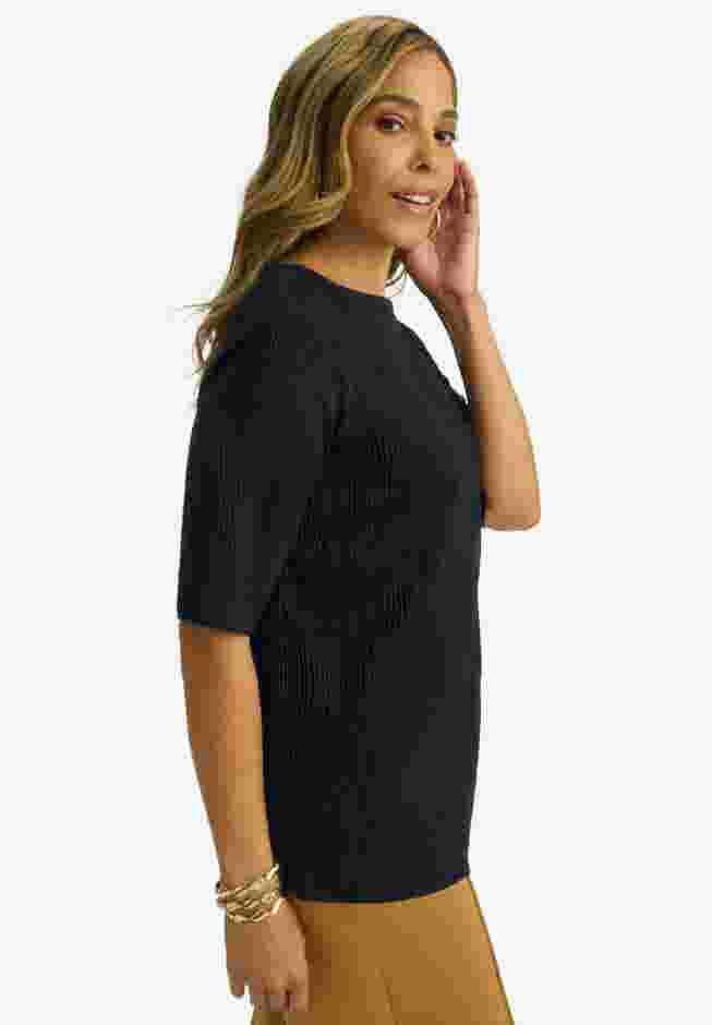 Stretch Textured Tee image number 2