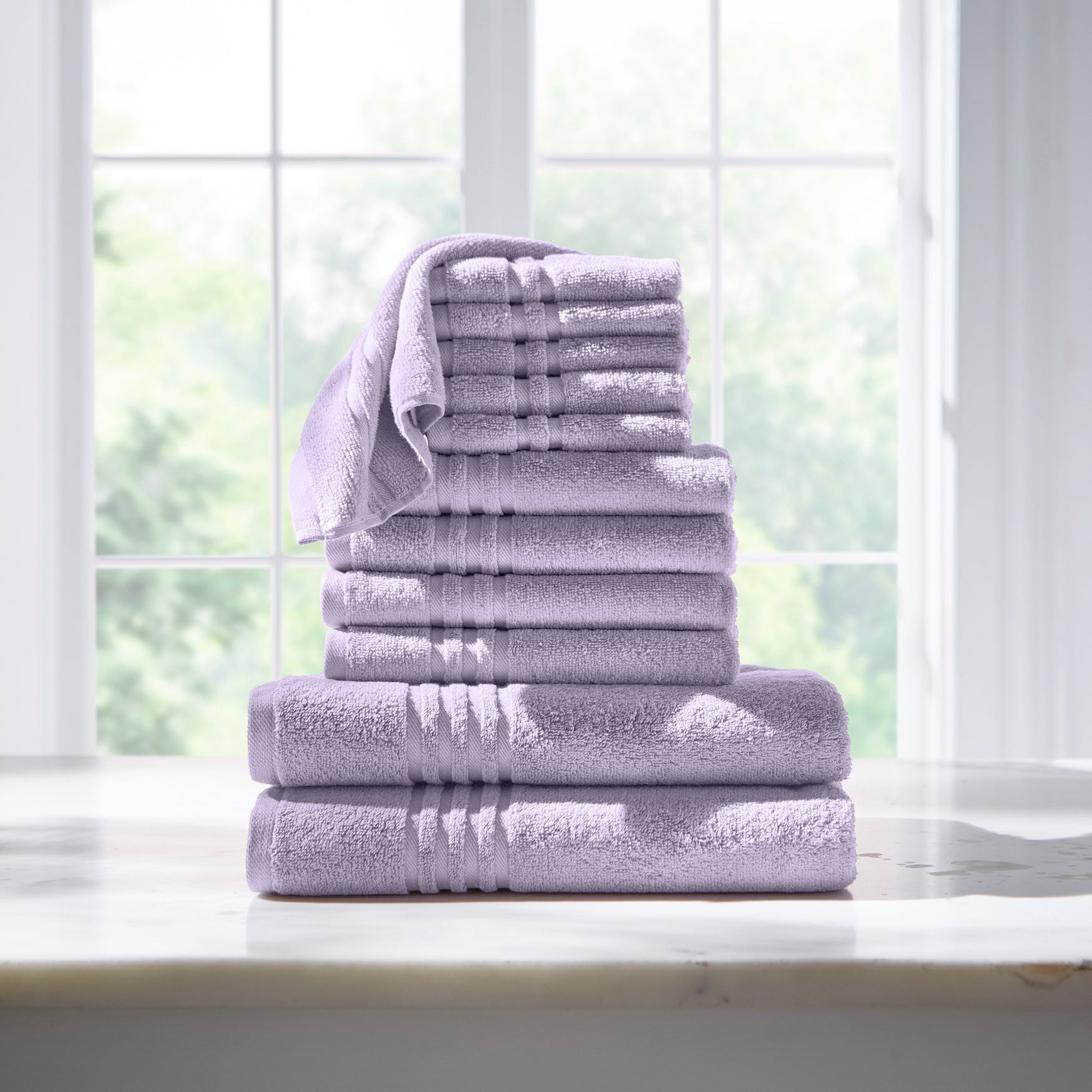 12-Pc. Zero-Twist Bath Towel Set image number 0