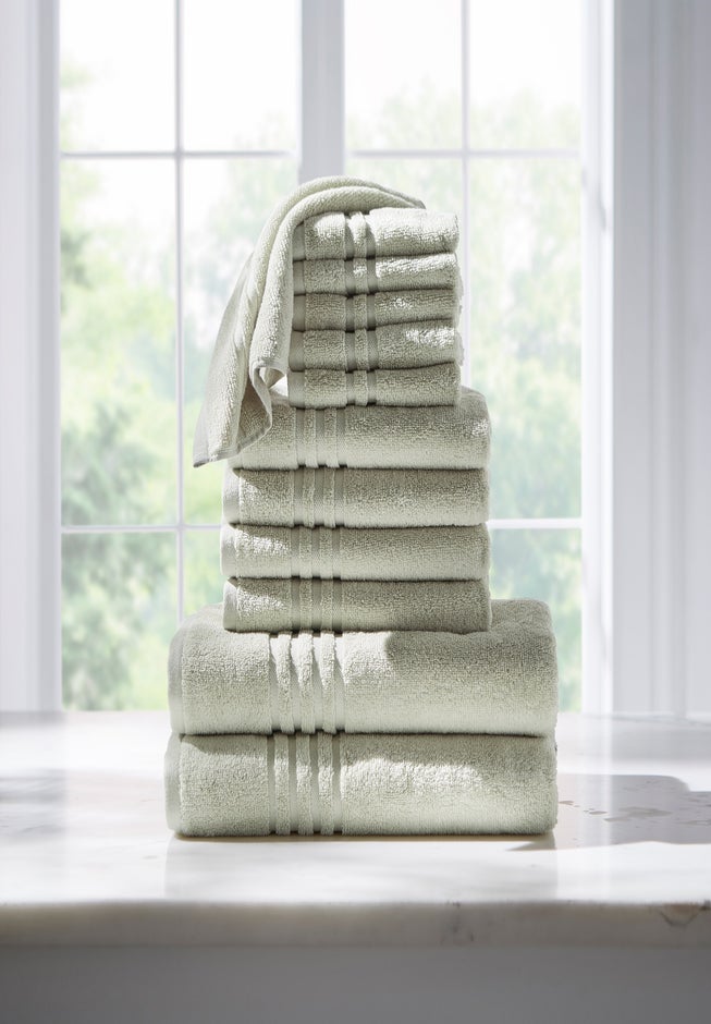12-Pc. Zero-Twist Bath Towel Set image number 0