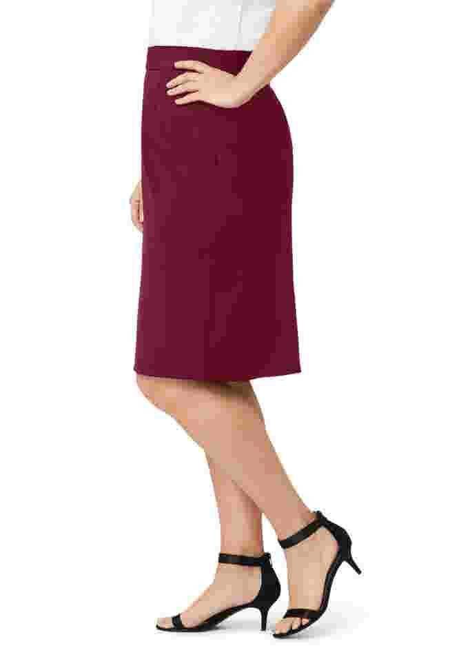 Tummy Control Bi-Stretch Pencil Skirt image number 2