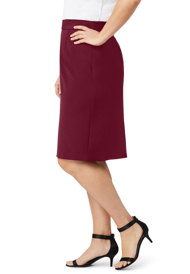 Tummy Control Bi-Stretch Pencil Skirt image number 2