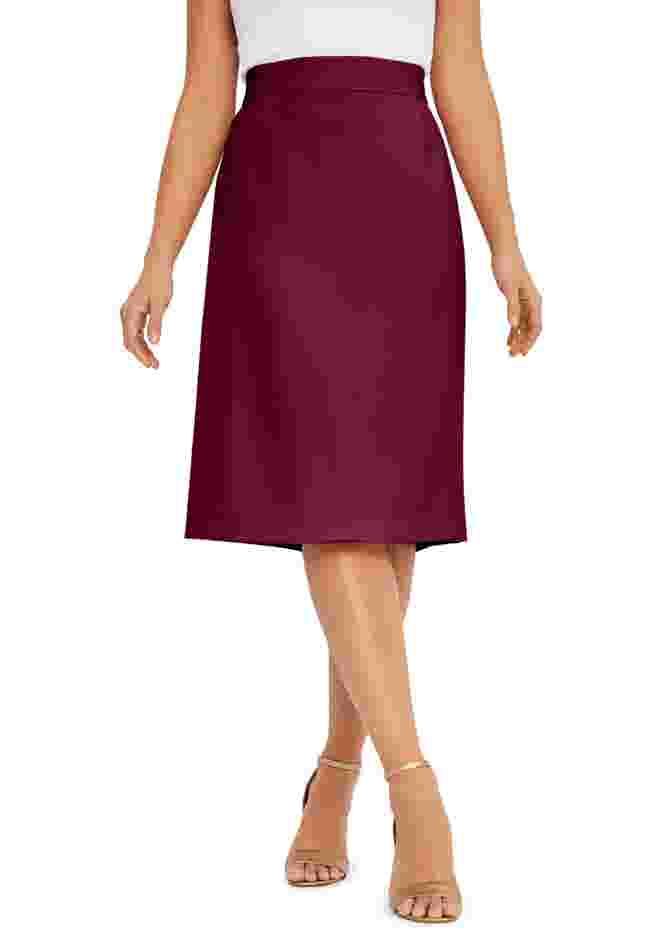 Tummy Control Bi-Stretch Pencil Skirt image number 0