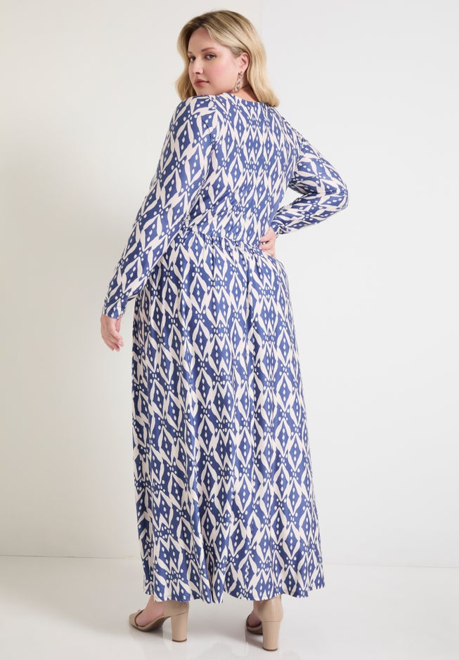 V Neck Maxi Dress image number 1