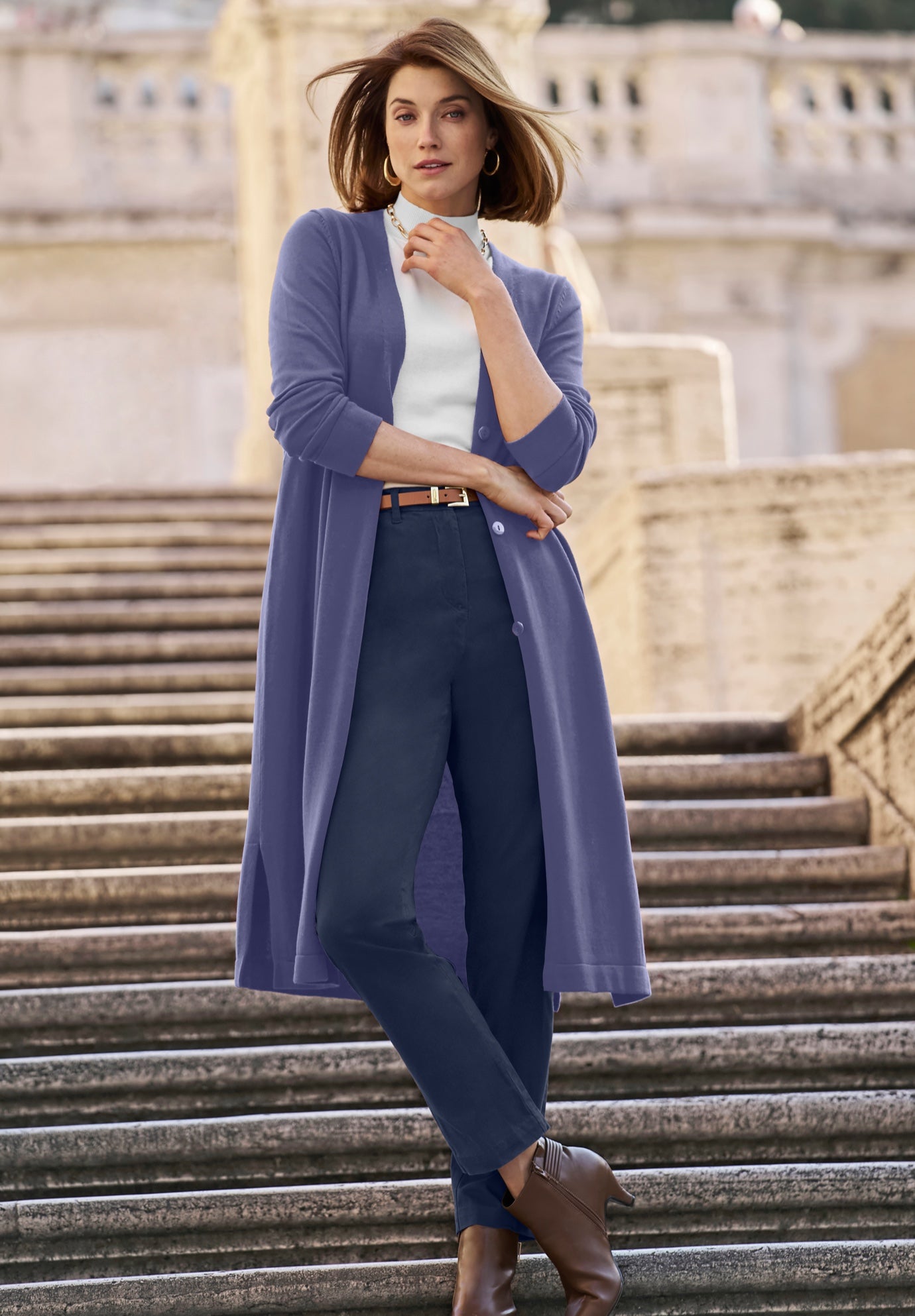 Fine Gauge Duster Cardigan image number 0