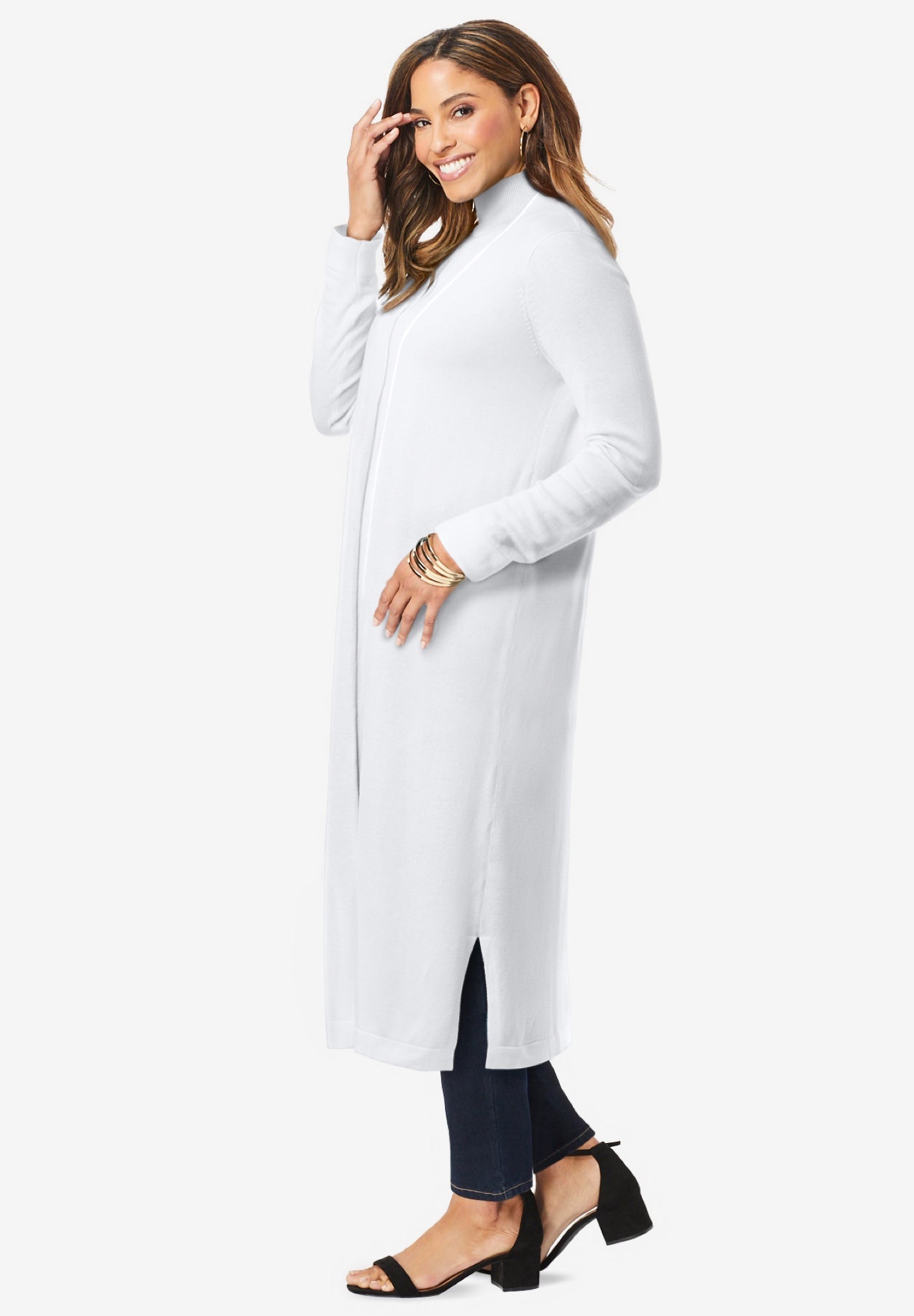 Fine Gauge Duster Cardigan image number 2