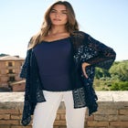 Lace Kimono Jacket image number null