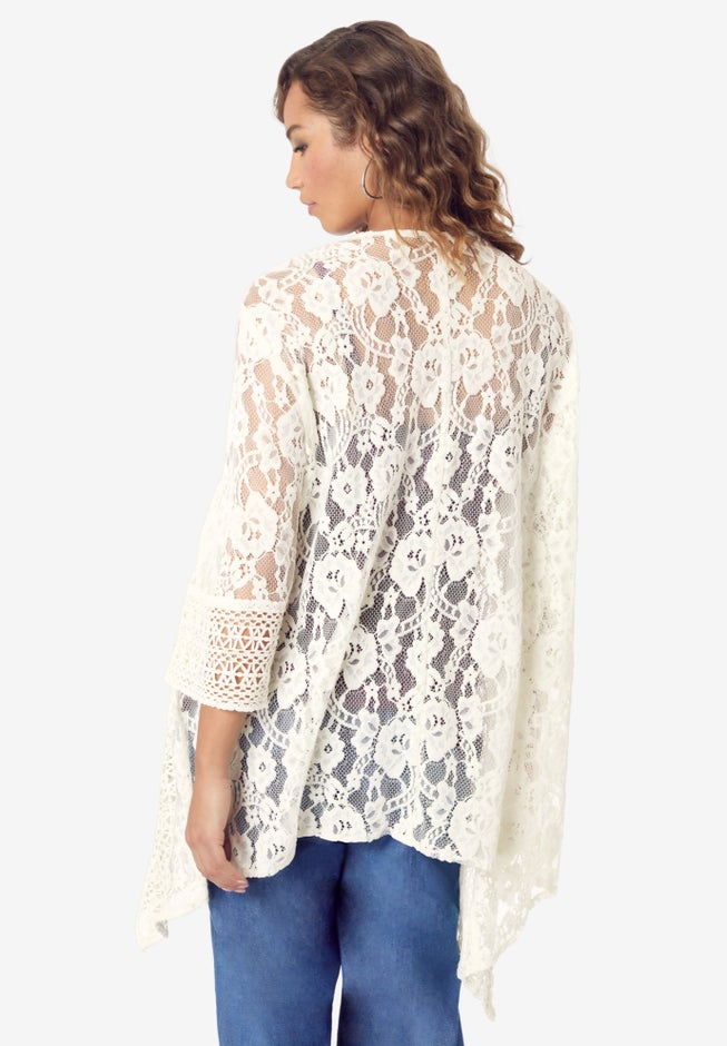 Lace Kimono Jacket image number 1